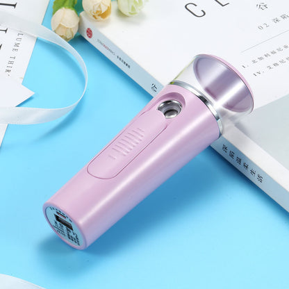 Portable Face Spray Bottle Nano Mister Facial Hair Steamer Ultrasonic Ozone Face Sprayer Cold Beauty Hydrating Skin Care Tools