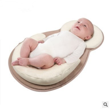 Confinement center baby pillow correcting anti-bias baby pillow side sleeping pillow anti-overflow milk positioning pillow shaping pillow