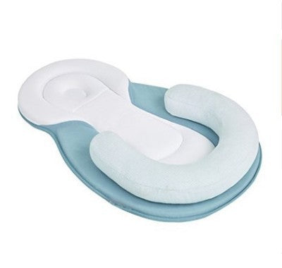 Confinement center baby pillow correcting anti-bias baby pillow side sleeping pillow anti-overflow milk positioning pillow shaping pillow