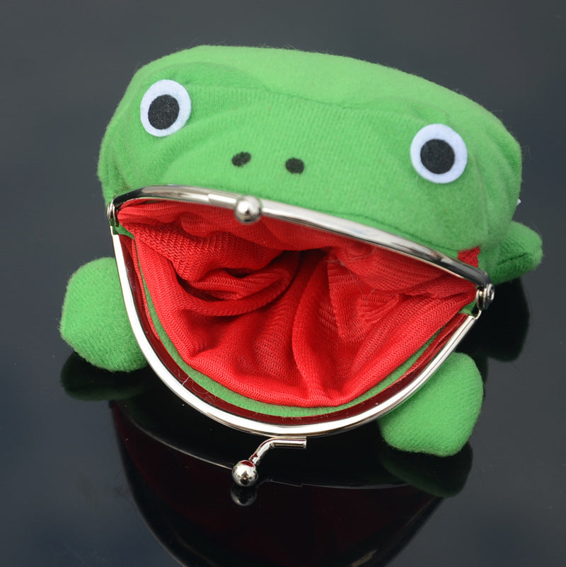 Naruto Wallet Frog Coin Purse Naruto Toad Naruto Green Two-dimensional Animation Peripheral