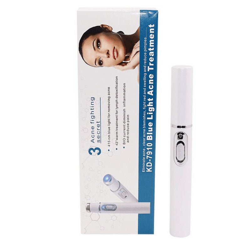 Blue light anti-acne pen anti-acne pen to eye bags to dilute dark circles eye beauty eye massager