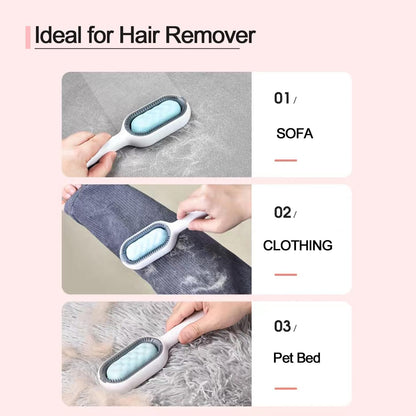 Pet comb cleaning and hair removal comb cat comb floating hair upgraded no-wash wipes hair removal brush hair stick device wholesale