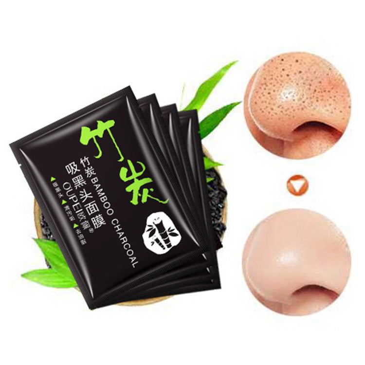 Ou Pei bamboo charcoal blackhead mask skin care products to blackheads to acne deep cleansing nasal mask cosmetics wholesale