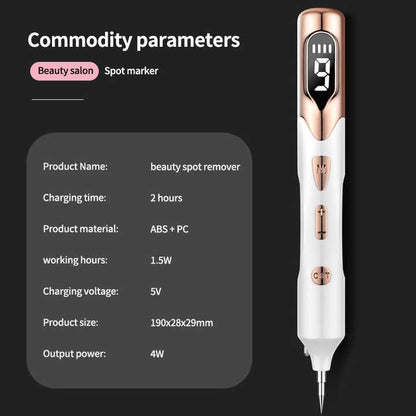 Mole point pen Beauty salon-level experience point mole pen household laser no stinging and no trace mole removal artifact Blu-ray repair