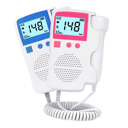 Fetal heart rate monitor fetal heart rate monitor home use Doppler fetal movement pregnant women home fetal heart rate monitoring device