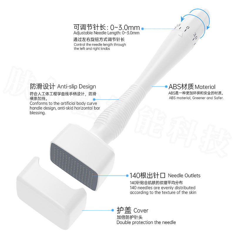 DRS140A Stamp Microneedle 120A Adjustable Stamp Scalp Local Care Handheld Stamp Roller Amazon