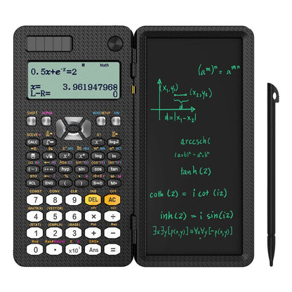 Solar Scientific Calculator with LCD Notepad 417 Functions