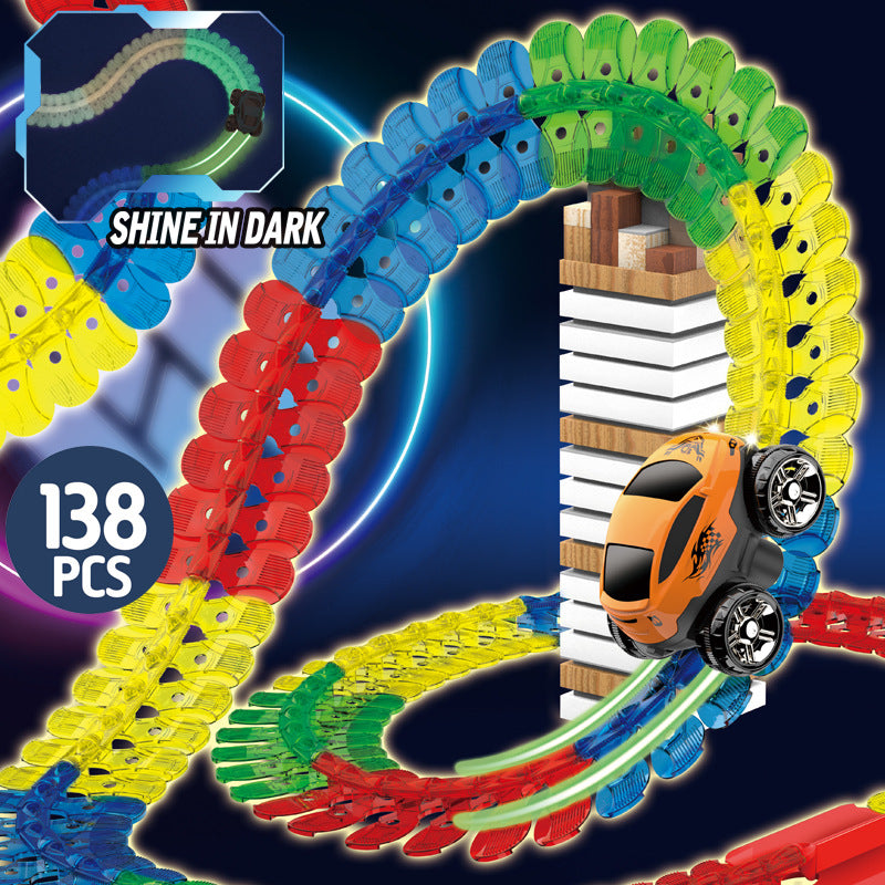 Zero Gravity Track Race Car Set 138 Pcs