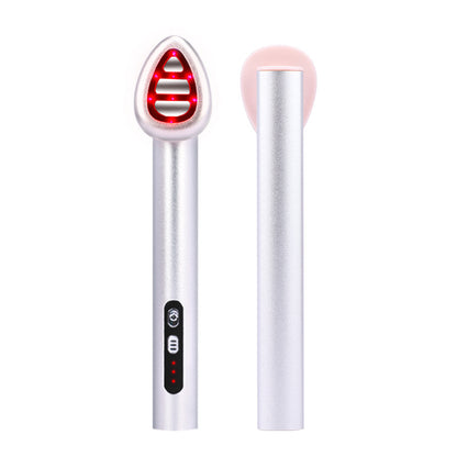 Cross-border electric fairy wand introduction device EMS micro-current lifting and firming massage device colored light small iron eye beauty device