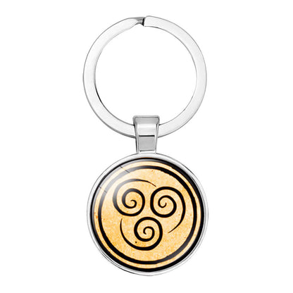 Cartoon Keychain Avatar The Last Airbender Keychain Pendant Anime Small Gift Giveaway