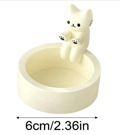 Cross-border Cartoon Kitten Candle Holder cartoon kitten candle holder decoration home furnishings