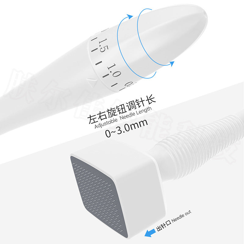 DRS140A Stamp Microneedle 120A Adjustable Stamp Scalp Local Care Handheld Stamp Roller Amazon