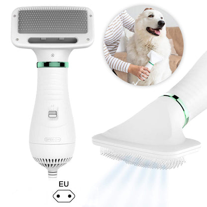 Pet hair dryer multifunctional electric hair pulling massage hair comb cat and dog home beauty cleaning tool