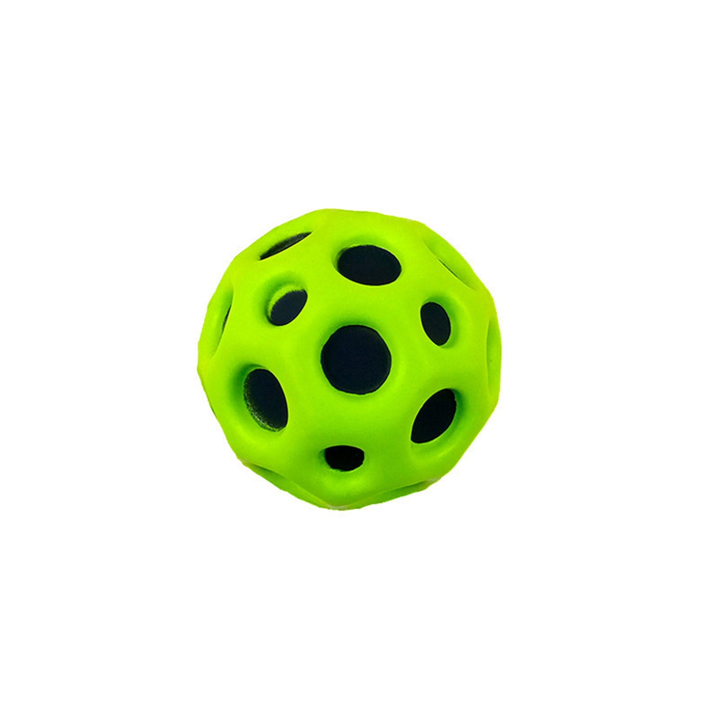 Space Ball high elastic ball hole ball pu foam ball porous ball parent-child interactive toy ball sports fitness ball