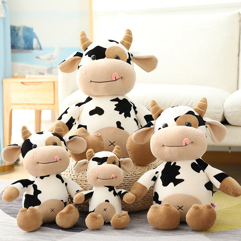 Calf Harpy Cow Plush Toy Cute Rag Doll Children's Toy Souvenir Doll for Girlfriend Gift