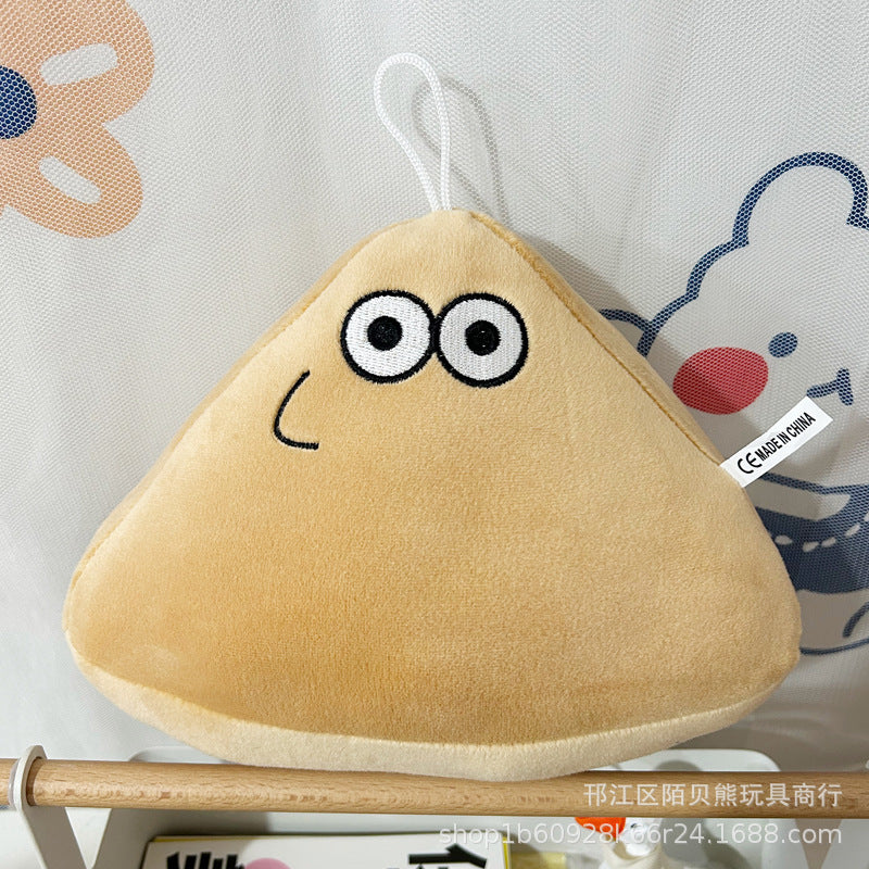 Cross-border pou plush my pet alien big-eyed snail doll plush toy peripheral doll