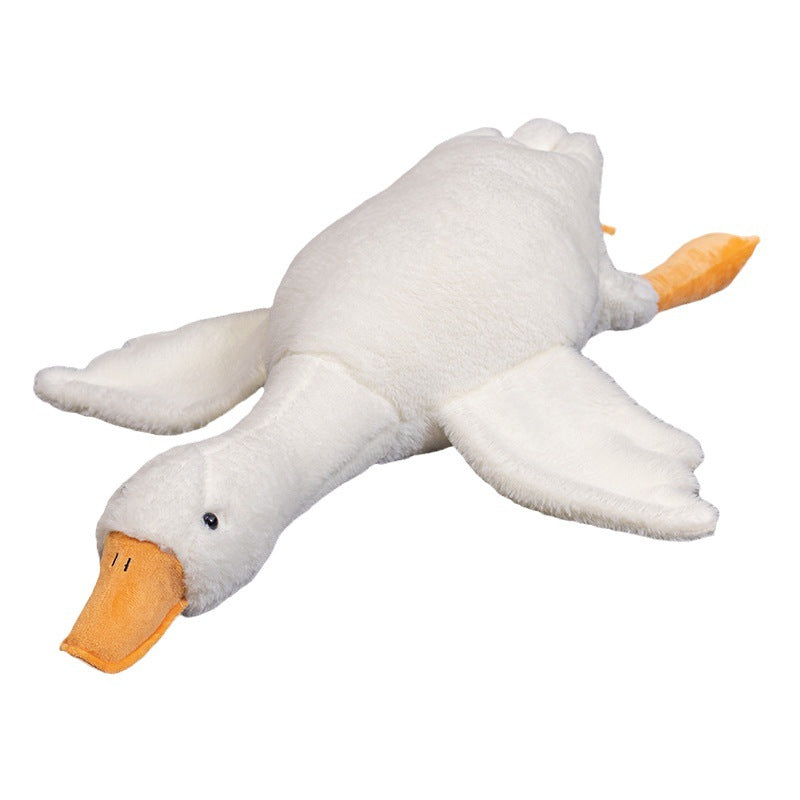 Big White Goose Pillow Plush Toy Big Goose Doll Doll Rag Doll Sleeping on Bed Birthday Gift Girl Spot