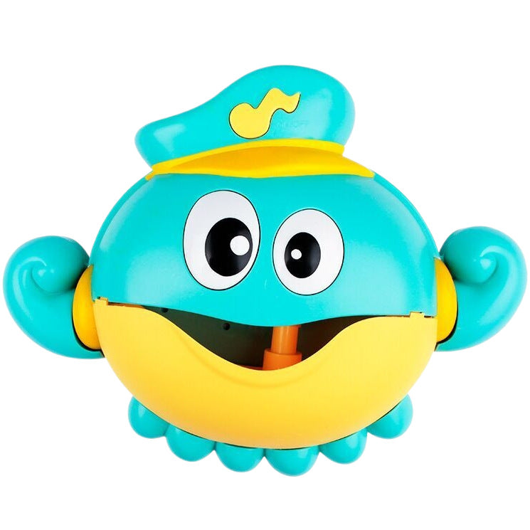 Cross-border Crab Bubble Machine Creative Frog Fully Automatic Bubble Music Machine Baby Bathroom Bathing Water Toy