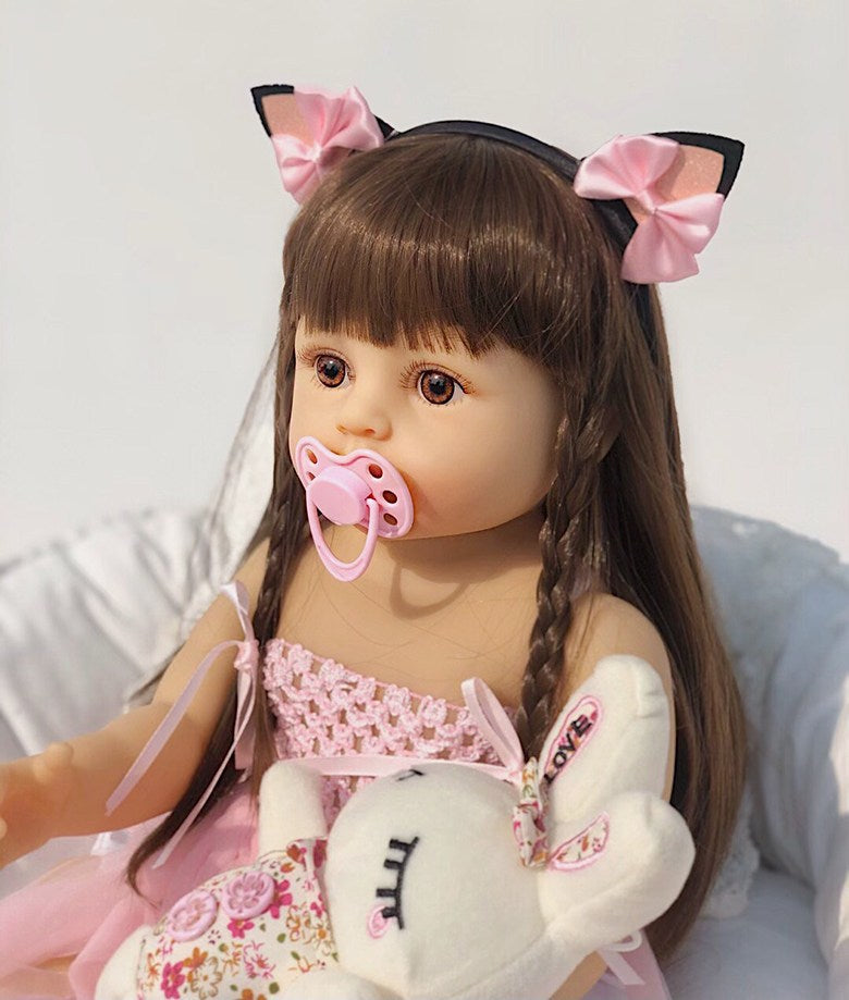 Reborn doll little girl princess cross-border simulation reborn doll foreign trade children's toys Куклы