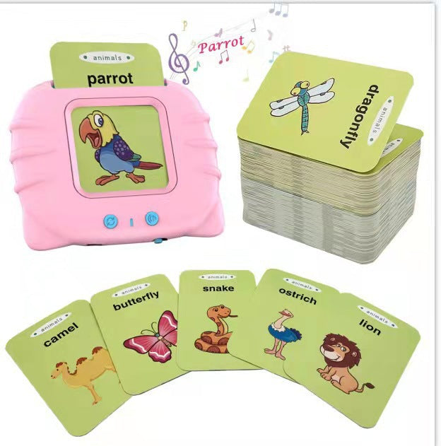 Spot card early education machine card machine pure English version learning machine children's puzzle English version enlightenment early education machine