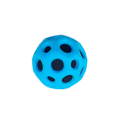 Space Ball high elastic ball hole ball pu foam ball porous ball parent-child interactive toy ball sports fitness ball