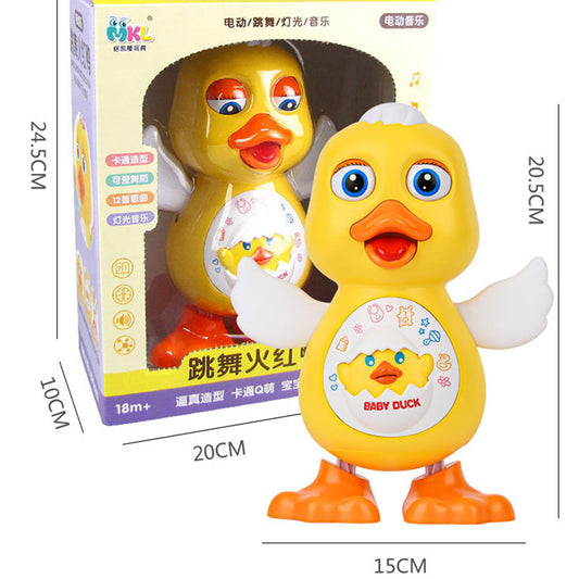 Electric dancing duck, talking, moving rabbit, glowing, walking, singing, panda, dancing robot, children's toy