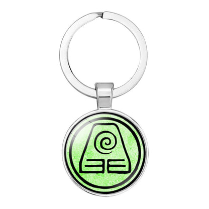 Cartoon Keychain Avatar The Last Airbender Keychain Pendant Anime Small Gift Giveaway