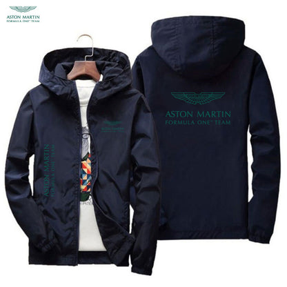 Men's jackets Spring and autumn fashion loose cardigan zipper jacket trendy casual versatile hooded jacket