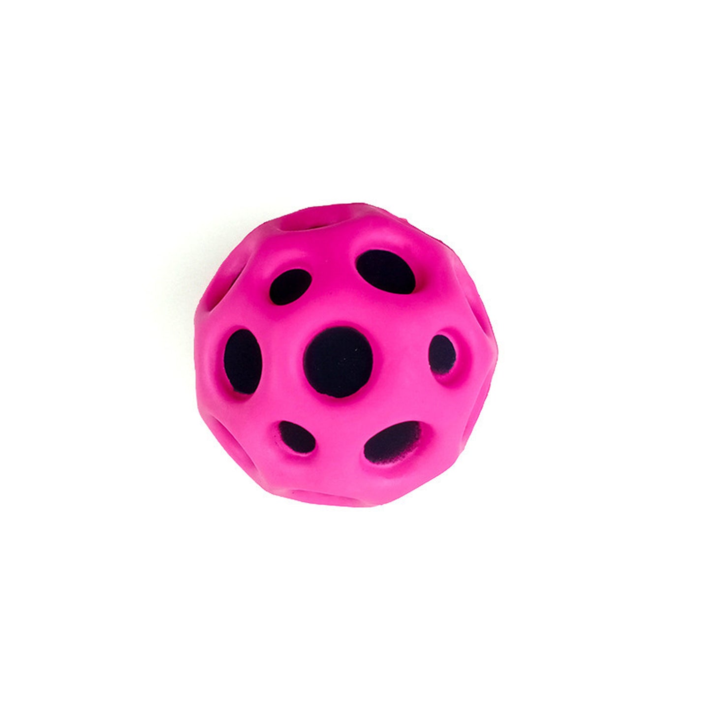 Space Ball high elastic ball hole ball pu foam ball porous ball parent-child interactive toy ball sports fitness ball