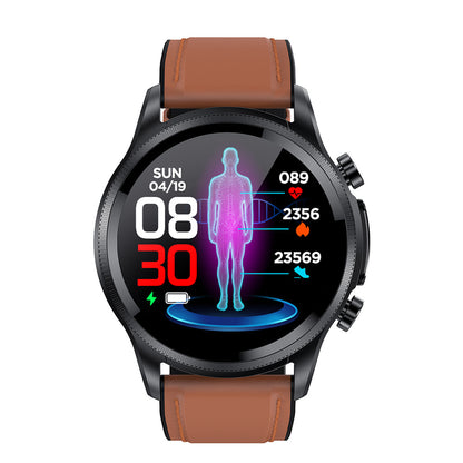 Cross-border popular E400 smart bracelet full touch screen heart rate blood pressure and blood oxygen information push watch drop shipping