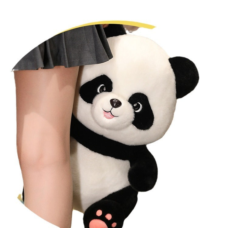 Internet celebrity popular national treasure giant panda paws cute panda gift cartoon cute girl home pillow cushion plush