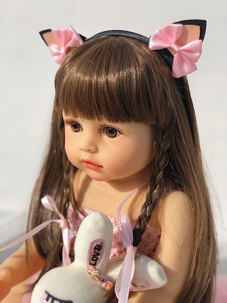 Reborn doll little girl princess cross-border simulation reborn doll foreign trade children's toys Куклы