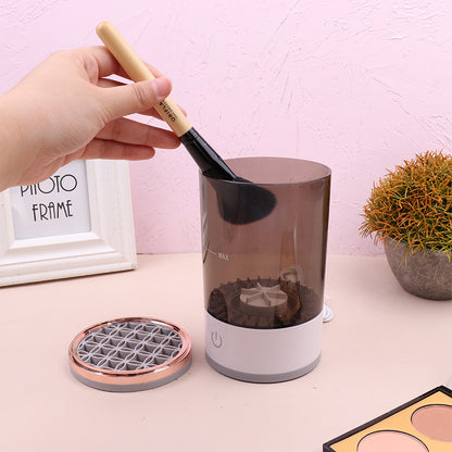 Cross-border hot-selling makeup brush cleaner automatic scrubber quick-drying tool rechargeable lazy electric cleaning brush