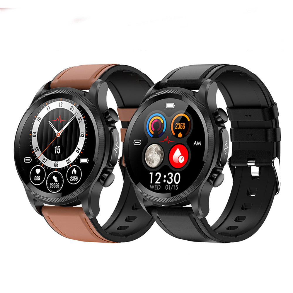 Cross-border popular E400 smart bracelet full touch screen heart rate blood pressure and blood oxygen information push watch drop shipping