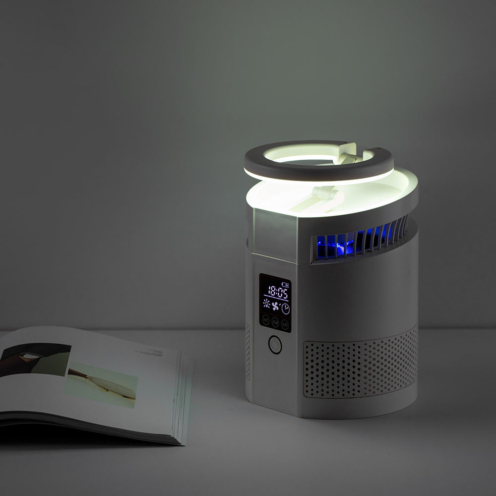 Cross-border new type of negative ion air purifier for office and household use in addition to second-hand smoke small smart desktop purifier