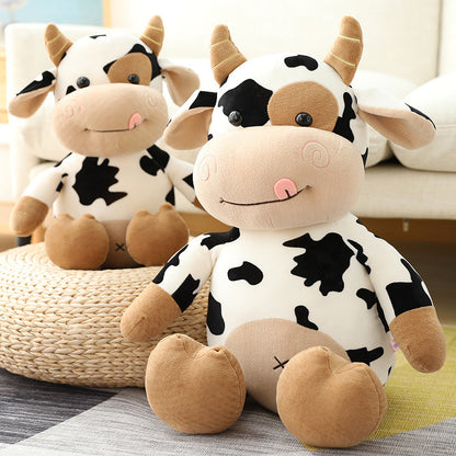 Calf Harpy Cow Plush Toy Cute Rag Doll Children's Toy Souvenir Doll for Girlfriend Gift