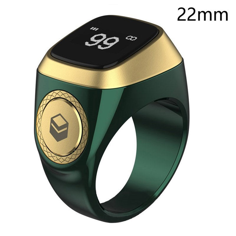 Smart ring iqibla counter smart tasbih Zikr ring Bluetooth ring counter