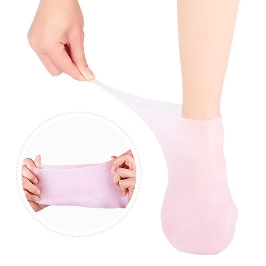 Silicone foot covers, moisturizing, anti-cracking, softening calluses, care socks, foot masks, beach socks, protective soft protective covers