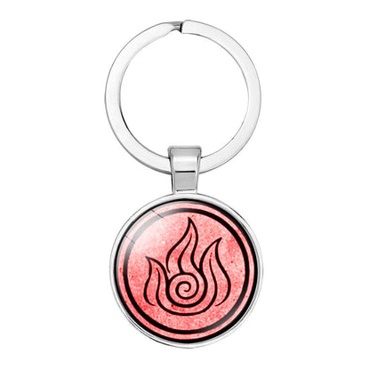 Cartoon Keychain Avatar The Last Airbender Keychain Pendant Anime Small Gift Giveaway