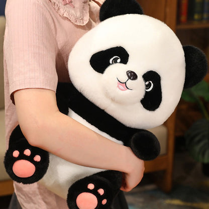 Internet celebrity popular national treasure giant panda paws cute panda gift cartoon cute girl home pillow cushion plush