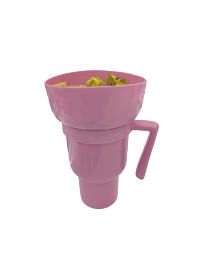 Amazon Popcorn Bucket Beverage Coke Juice Straw Cup Creative Cinema Promotion Couple Popcorn Coke Bucket