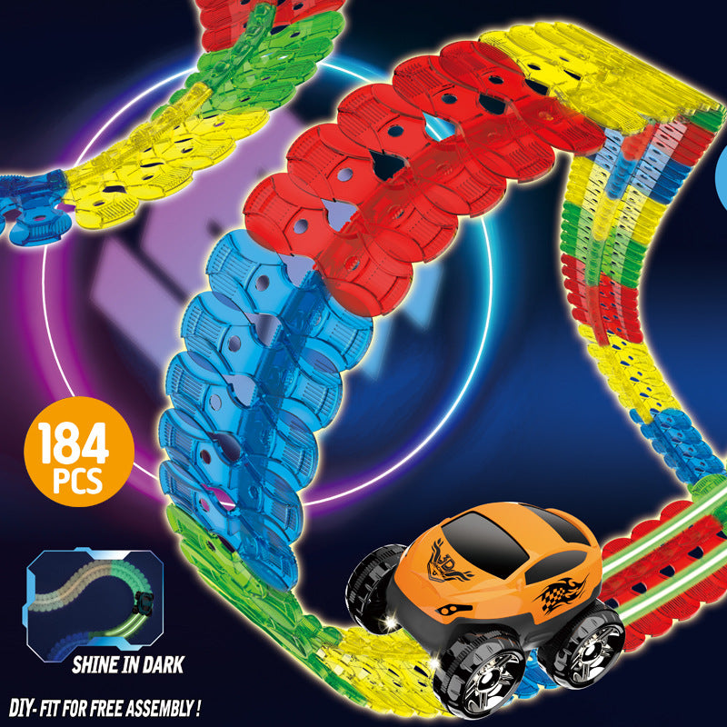 Zero Gravity Track Race Car Set 184 Pcs