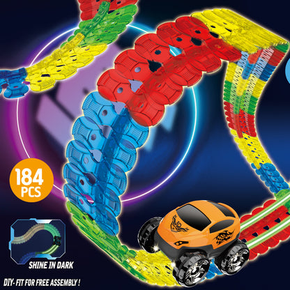 Zero Gravity Track Race Car Set 184 Pcs