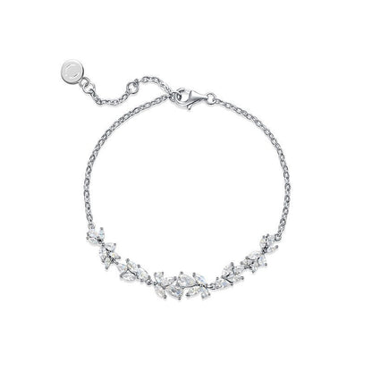 Heartfelt Wisteria Flower Diamond Bracelet Women's 2023 New Fashion Light Luxury Niche Temperament Exquisite 520 Gift for Girlfriend