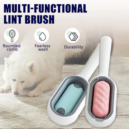 Pet comb cleaning and hair removal comb cat comb floating hair upgraded no-wash wipes hair removal brush hair stick device wholesale