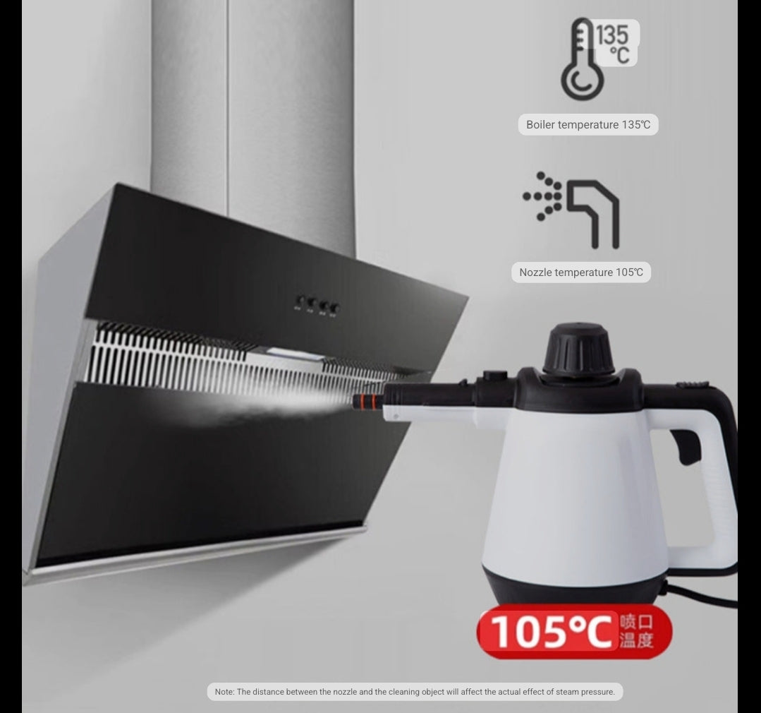 High temperature and high pressure handheld steam cleaner, multifunctional integrated kitchen range hood, steam cleaner, cleaning machine, sterilization and disinfection