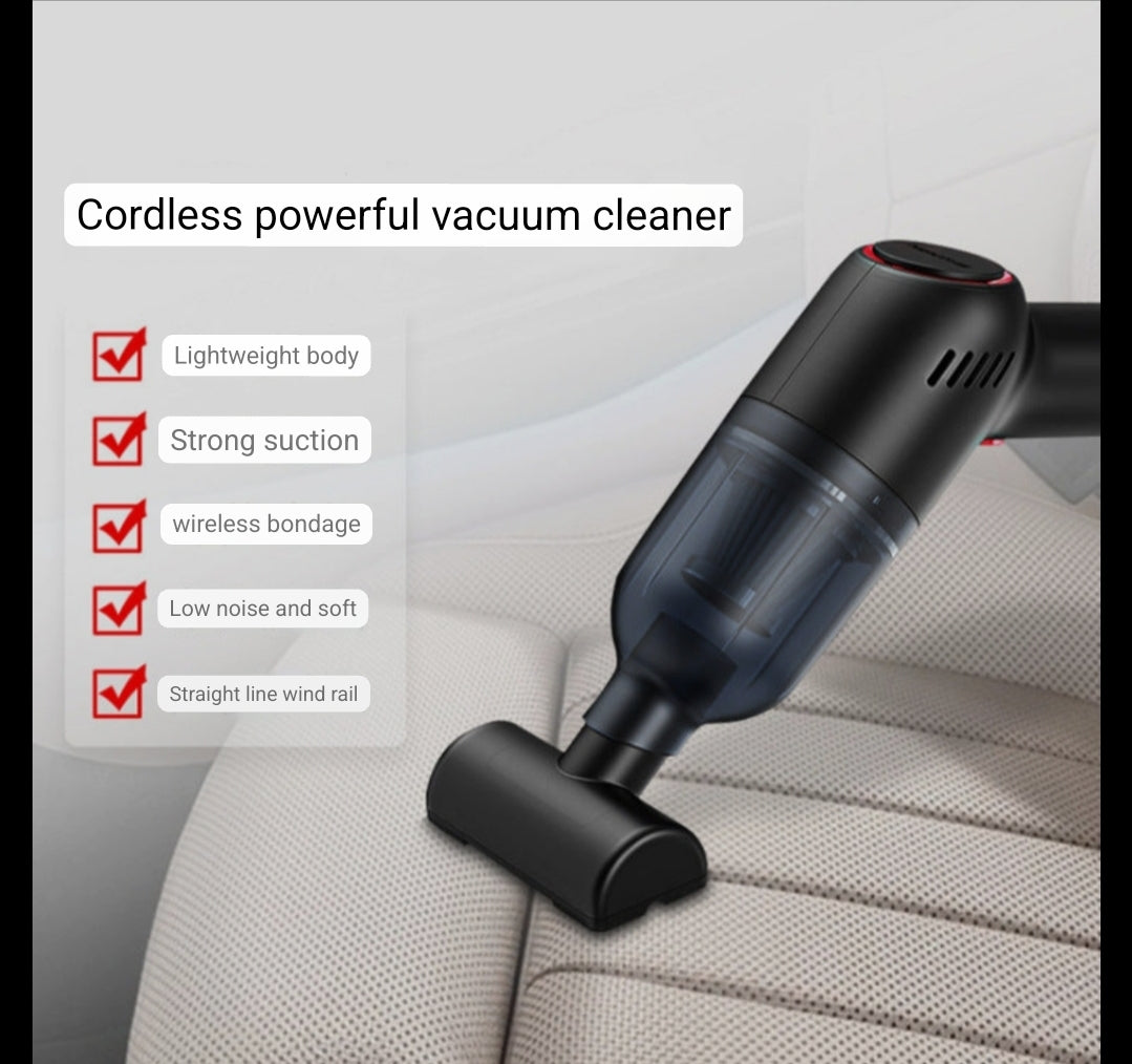 Car Mini Vacuum Cleaner Car Wireless Handheld Vacuum Cleaner Car Dual-purpose High Power Vacuum Cleaner Car Supplies