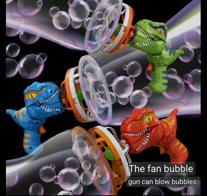 Bubble toy big bubble cross-border bubble in bubble new bubble machine semi-automatic dinosaur bubble gun street stall wholesale internet celebrity