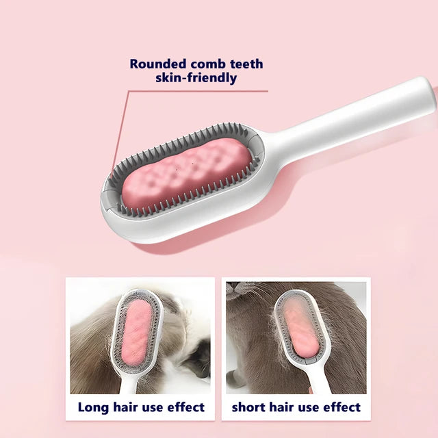 Pet comb cleaning and hair removal comb cat comb floating hair upgraded no-wash wipes hair removal brush hair stick device wholesale