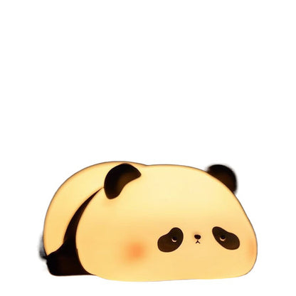 New Birthday Cake Night Light Little Sleeping Sheep Panda Panda Lying Flat Duck Big Face Rabbit Pumpkin Silicone Pat Light